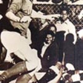 Adriano Fedrigo in Nazionale a Port Elizabeth, Sudafrica, nel 1973